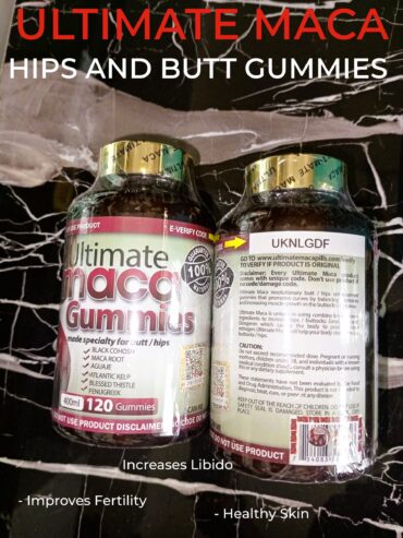 Ultimate Maca Gummies (Hips and Butt Product)
