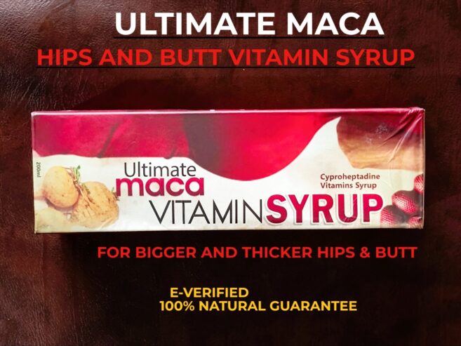 Ultimate Maca Vitamin Syrup (Hips and Butt)