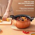 8L nonstick pumpkin pot
