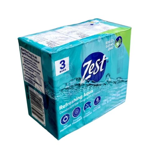 Zest Refreshing Aqua Bar Soap Pack of 2