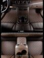 Universal leather Car floor mat