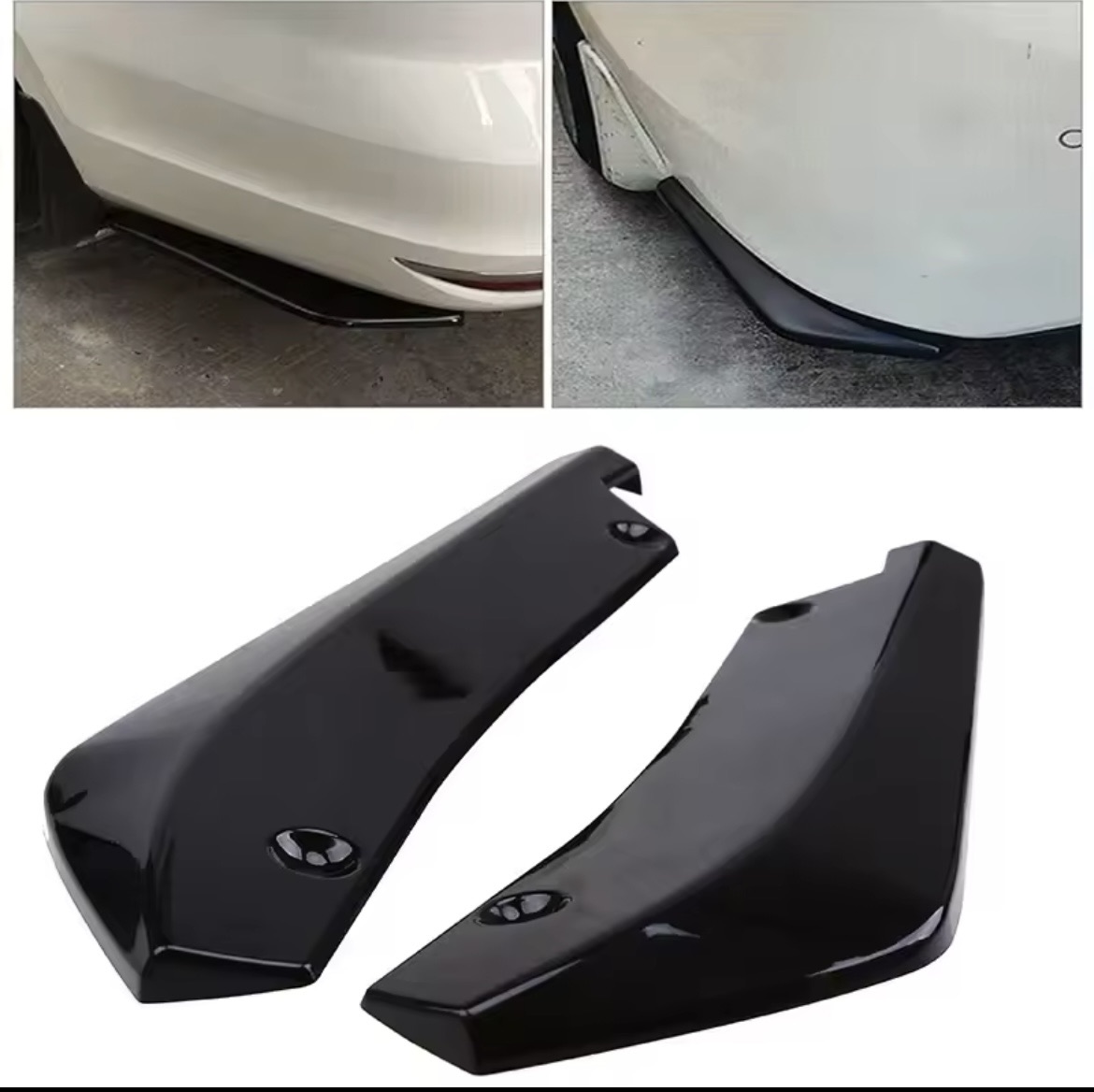 Brand new carbon fiber Rear bumper spoiler