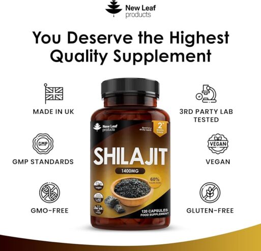 New Leaf Shilajit Capsules