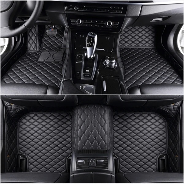 Universal leather Car floor mat