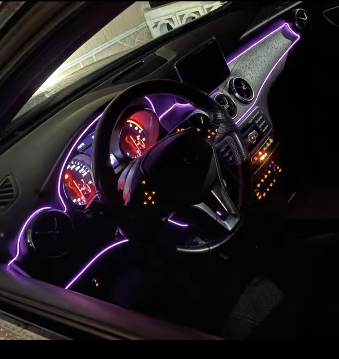 Car Interior Atmosphere Lighting LED Strip