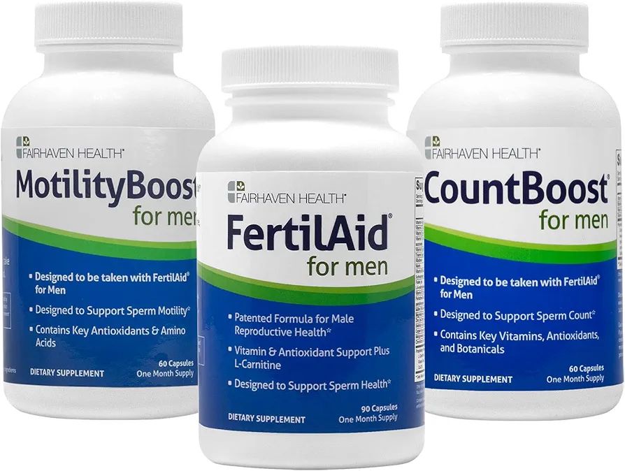 Fairhaven Health FertilAid for Men, MotilityBoost and Countboost In Ghana