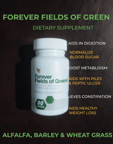 Forever Fields of Green (Digestion, Detox, and Weight Loss)