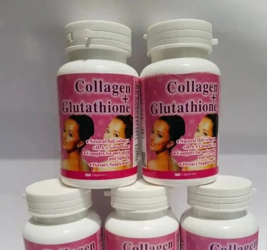 Collagen + Glutathione Skin Whitening Capsules In Ghana