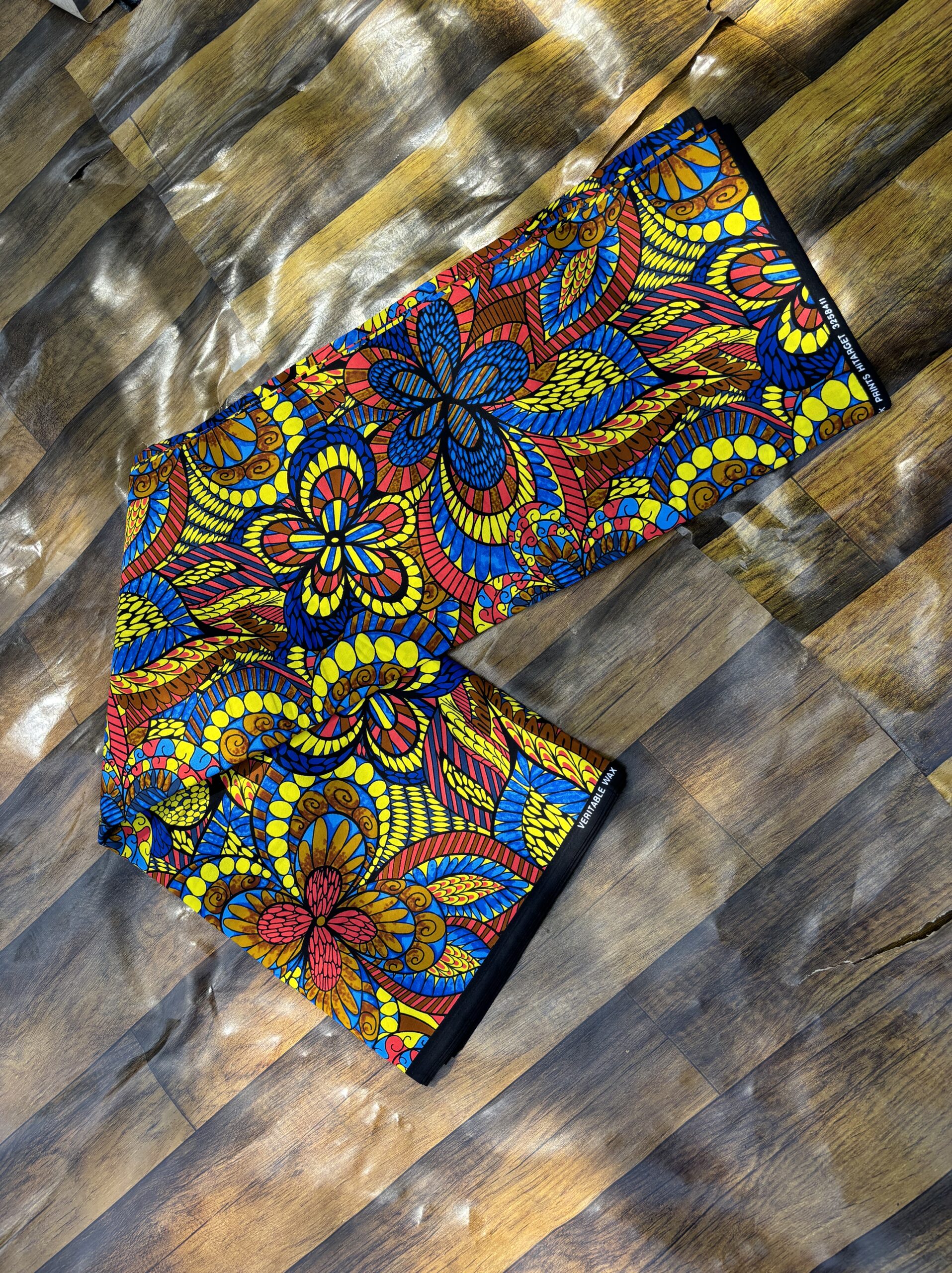 Ghana made wax print fabrics