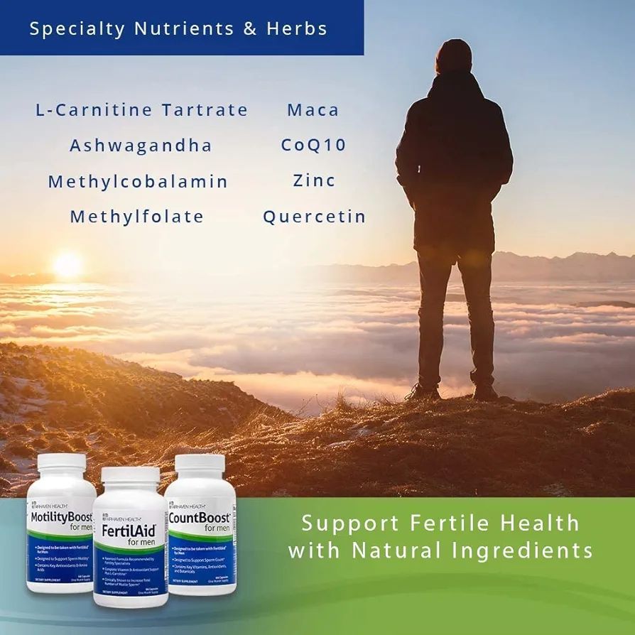 Fairhaven Health FertilAid for Men, MotilityBoost and Countboost In Ghana