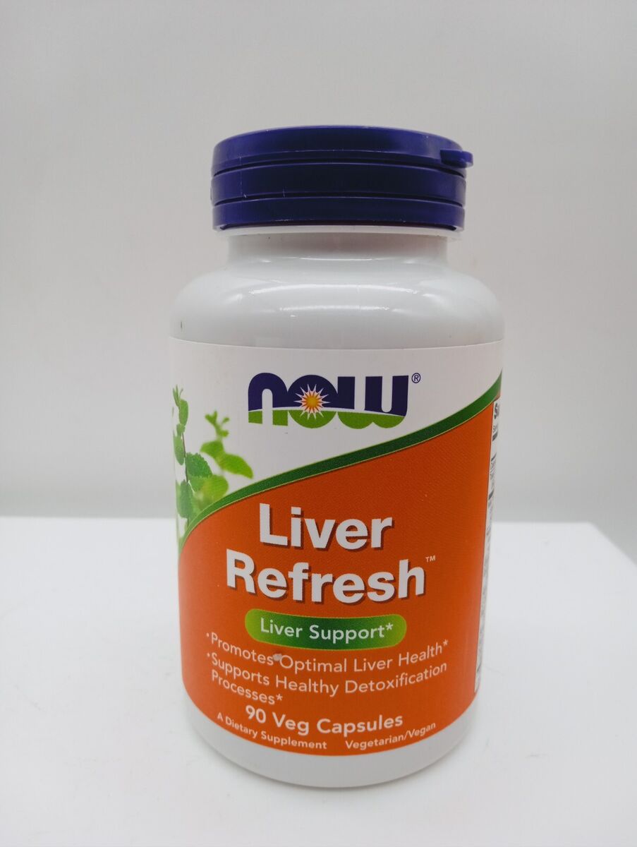 NOW Liver Refresh Liver Support Food Supplement