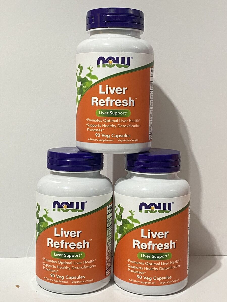 NOW Liver Refresh Liver Support Food Supplement