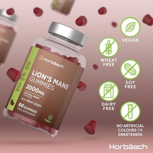 Lions Mane Gummies 2000mg