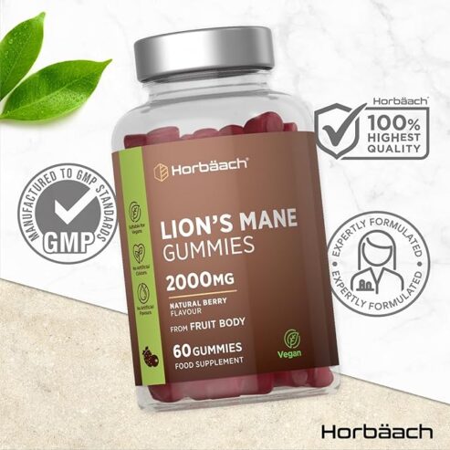 Lions Mane Gummies 2000mg