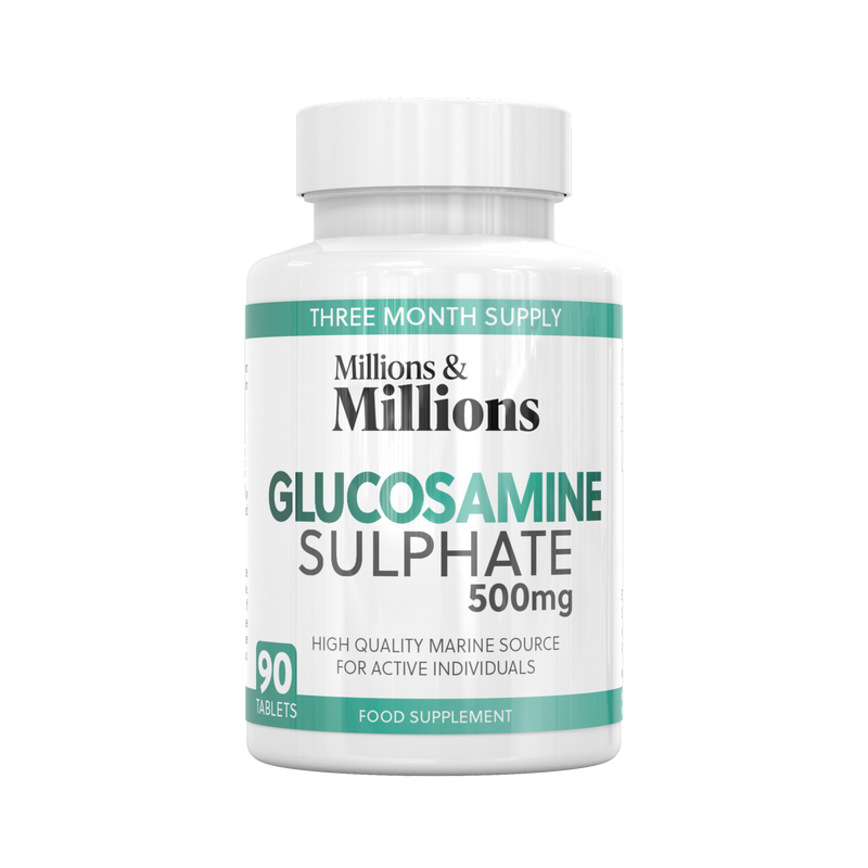 Millions & Millions Glucosamine Sulphate 500mg Supplement