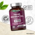 Trans Resveratrol Complex with Grapeseed 1800mg 180 Capsules