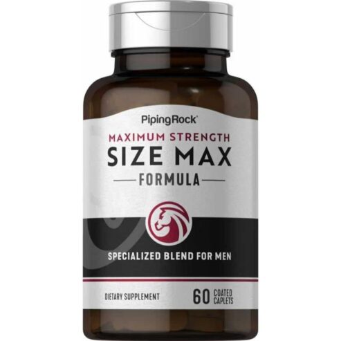 Naximum Strength Size Max 60 Coated Caplets supplement