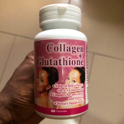 Collagen + Glutathione Skin Whitening Capsules In Ghana