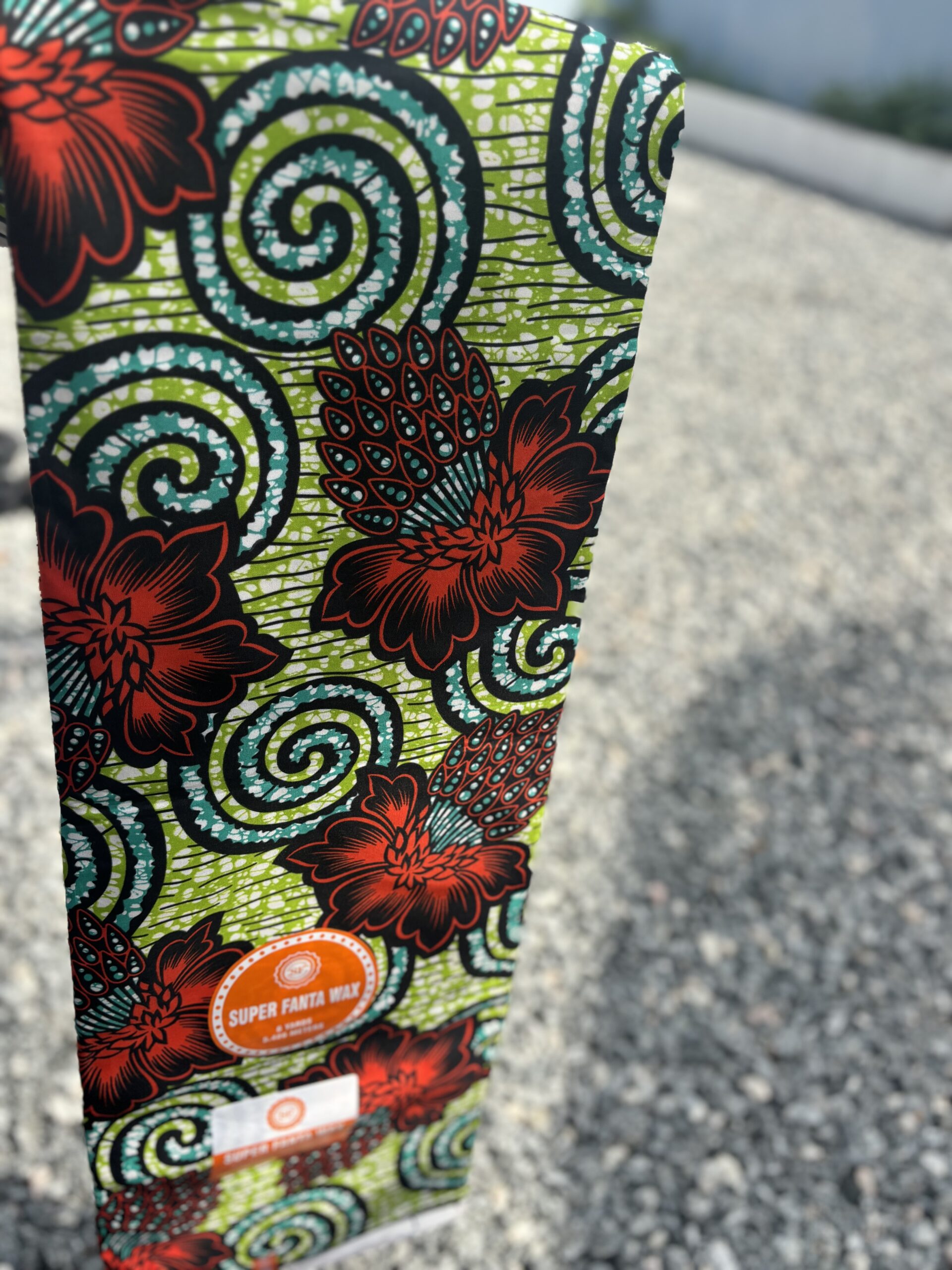 Ghana made wax print fabrics