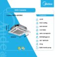 Midea 6.0hp R410 Cassette Unit
