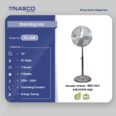 Nasco 16″ Standing Fan Fd40m