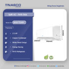 Nasco 2.5hp R410 Split Air Conditioner Nas T24n1