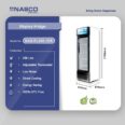 Nasco 288 Ltrs Display Fridge Nas Fl350 1dr