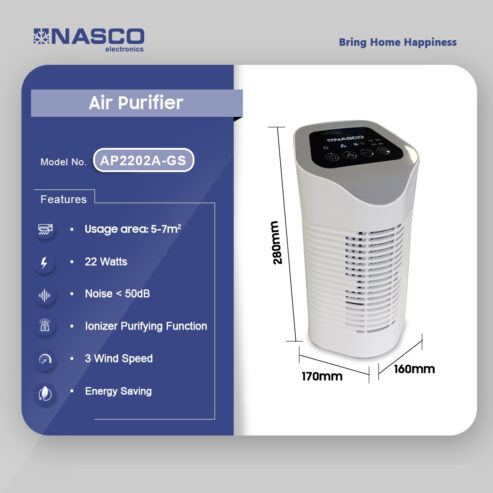 Nasco Air Purifier Ap2202a Gs