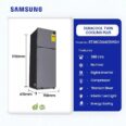 Samsung 388ltr Duracool Twin Cooling Plus Refrigerator Rt38cg6421s9gh