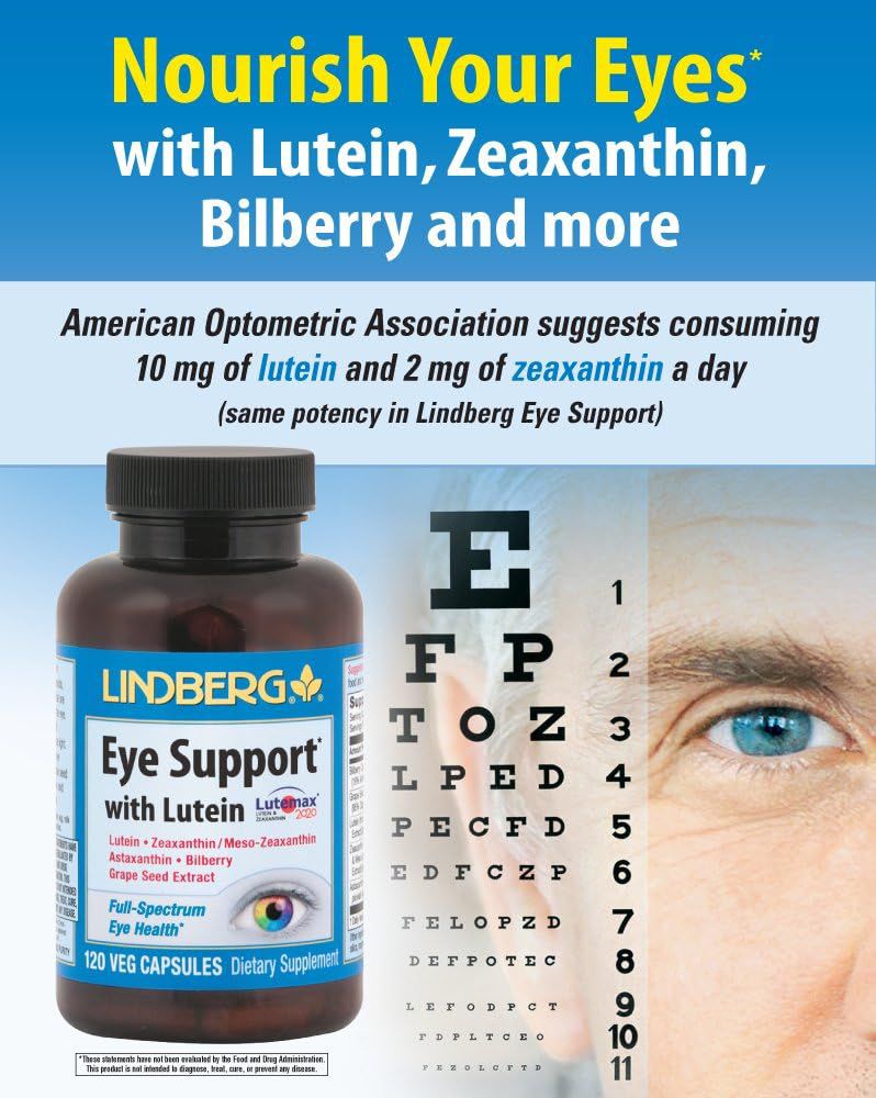 Lutein 20 mg with Zeaxanthin Support Eye Health