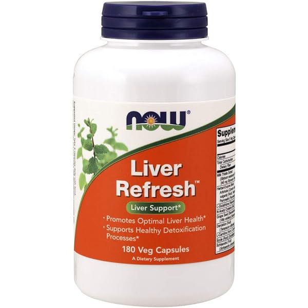 NOW Liver Refresh Liver Support Food Supplement