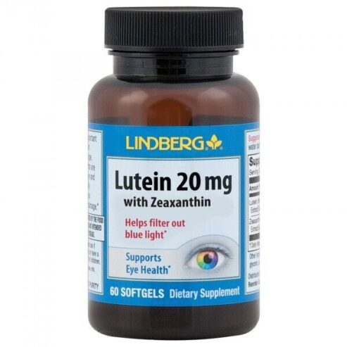 Lutein 20 mg with Zeaxanthin Support Eye Health