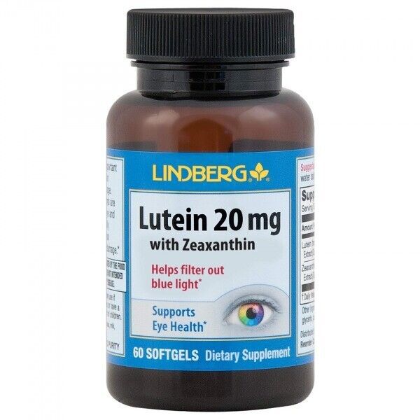 Lutein 20 mg with Zeaxanthin Support Eye Health
