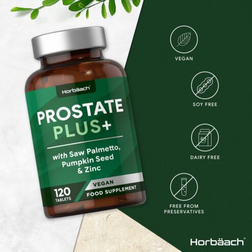 Prostate Plus Complex with Saw Palmetto 120 Tablets