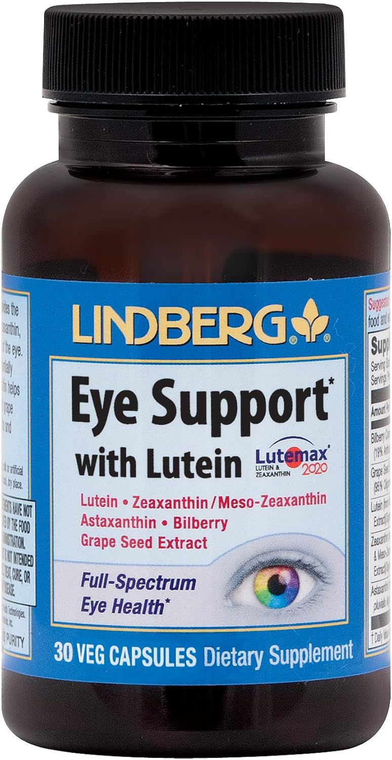 Lutein 20 mg with Zeaxanthin Support Eye Health