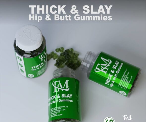 Thick & Slay, Hips and Butt Gummies