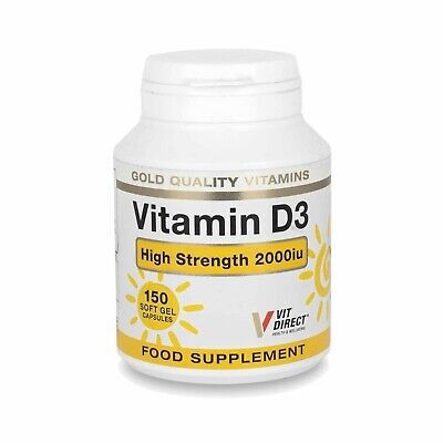 Vitamin D3 150 Soft Gel Capsules