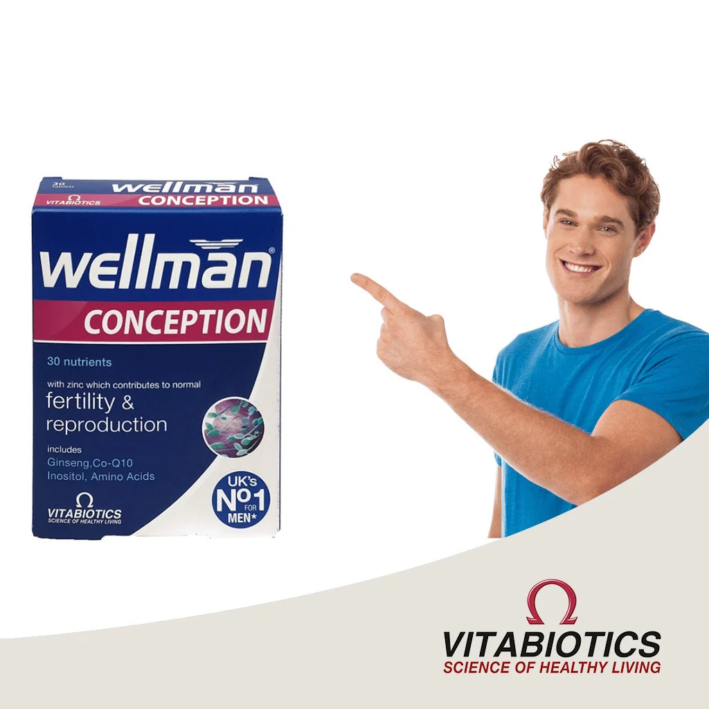 Vitabiotics Wellman Conception dietary supplement