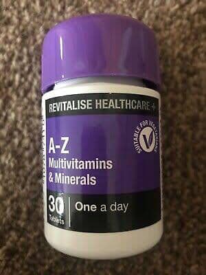 Revitalise Healthcare A-Z Multivitimins & Minerals Supplement