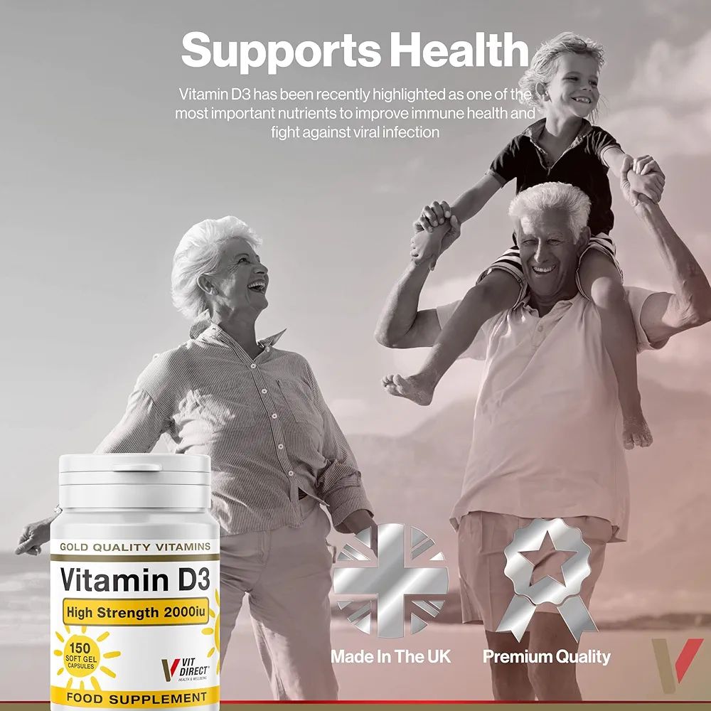 Vitamin D3 150 Soft Gel Capsules