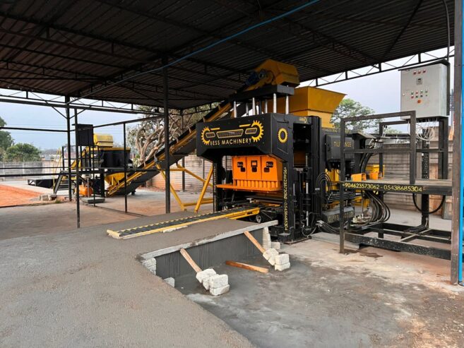 PRS 600 Concrete Block Machine: 6,000-12,000 Blocks/Day