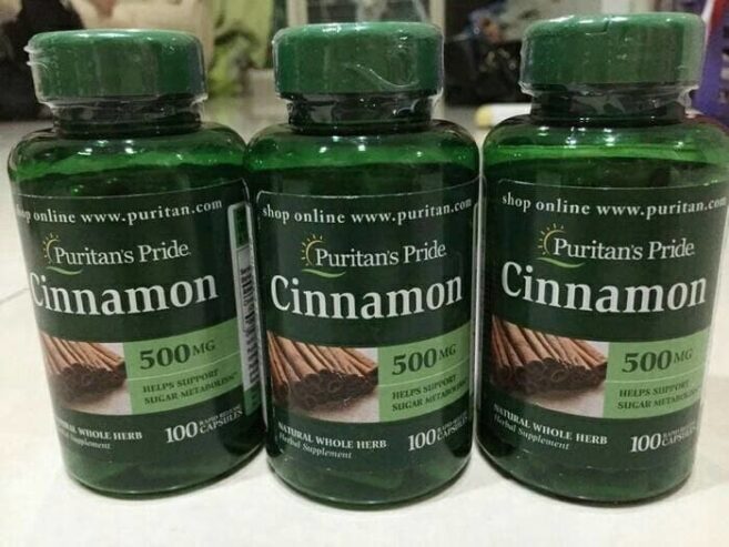 Puritan Pride Cinnamon 1500mg Supplement