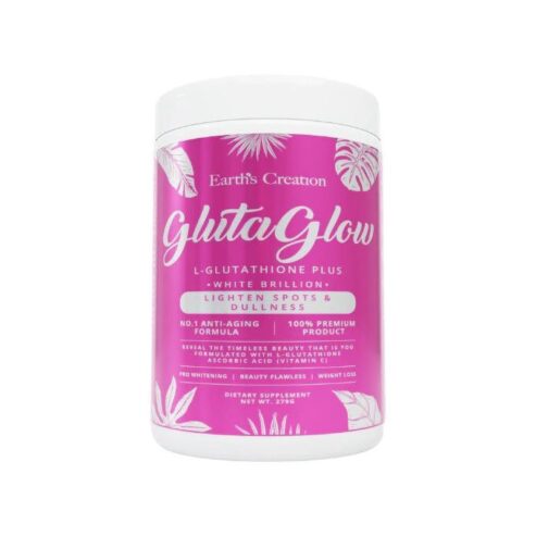 Earths Creation GlutaGlow Glutathione Powder Supplement