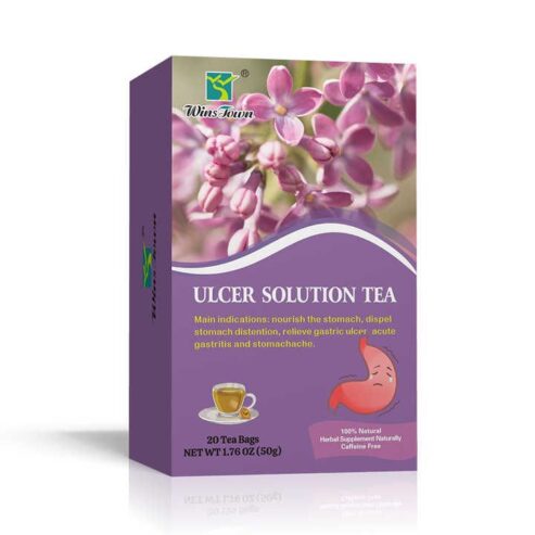 Ulcer Solution Herbal Tea for Gastric Ulcer, Peptic Ulcer, Acute Gastritis