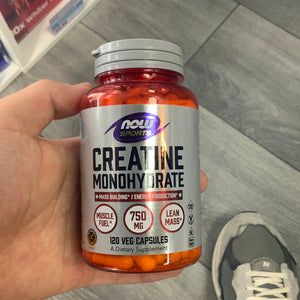 Now Creatine Monohydrate Capsules