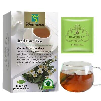 Win Town Bedtime Tea Promote Restful Sleep 20 Tea Bags