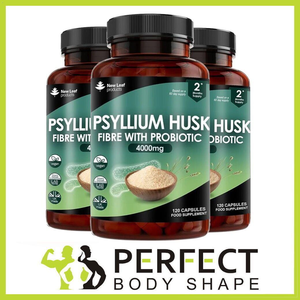 Fibre Supplement 4000mg Psyllium Husk with Probiotic High Strength