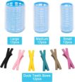 36pcs Set Hair Rollers Hairpins Folding Comb Brush