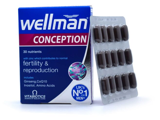 Vitabiotics Wellman Conception dietary supplement