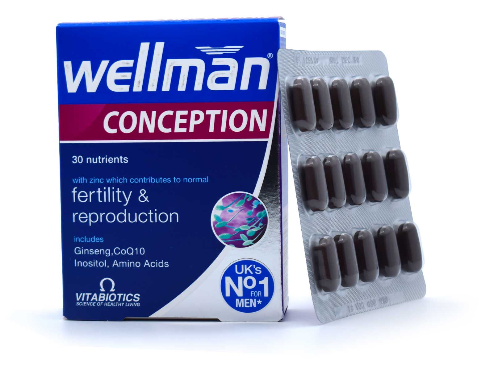 Vitabiotics Wellman Conception dietary supplement